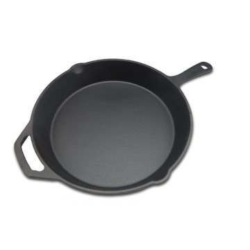 12′′round Cast Iron Skillet with Handle